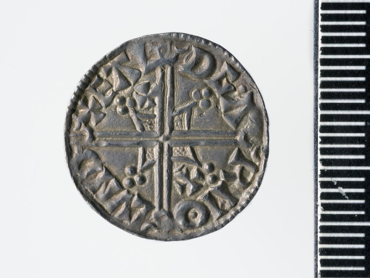 Penny of Æthelred II, London mynte, 978 (sølv) (bagsiden af 3706818) af Ealdgar Ealdgar