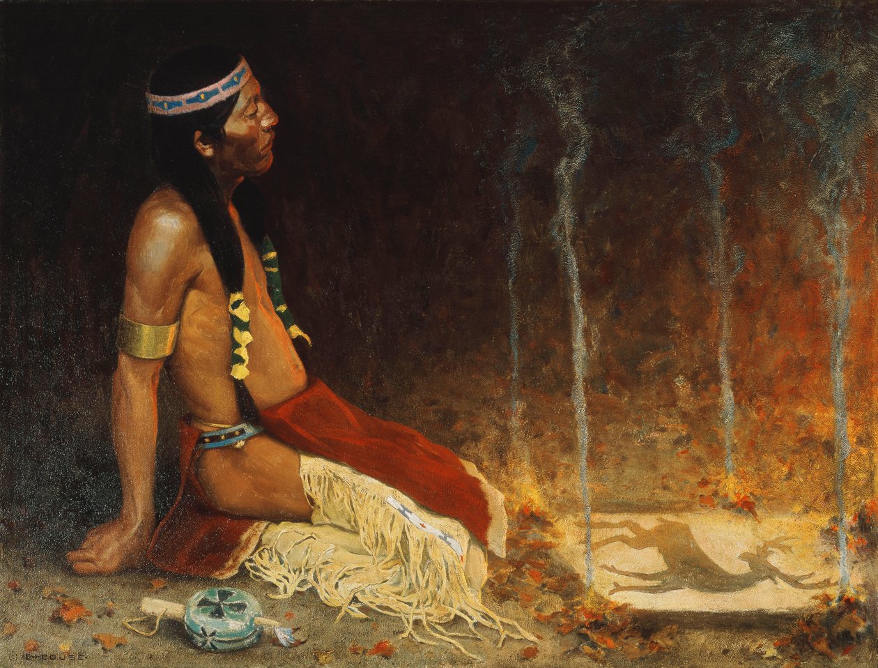 Tryllekunstneren af Eanger Irving Couse