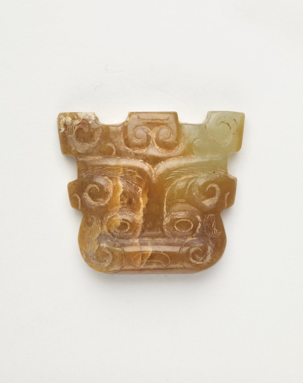 Dyremaskeformet vedhæng, 650-500 f.Kr af Eastern Zhou Dynasty Chinese School