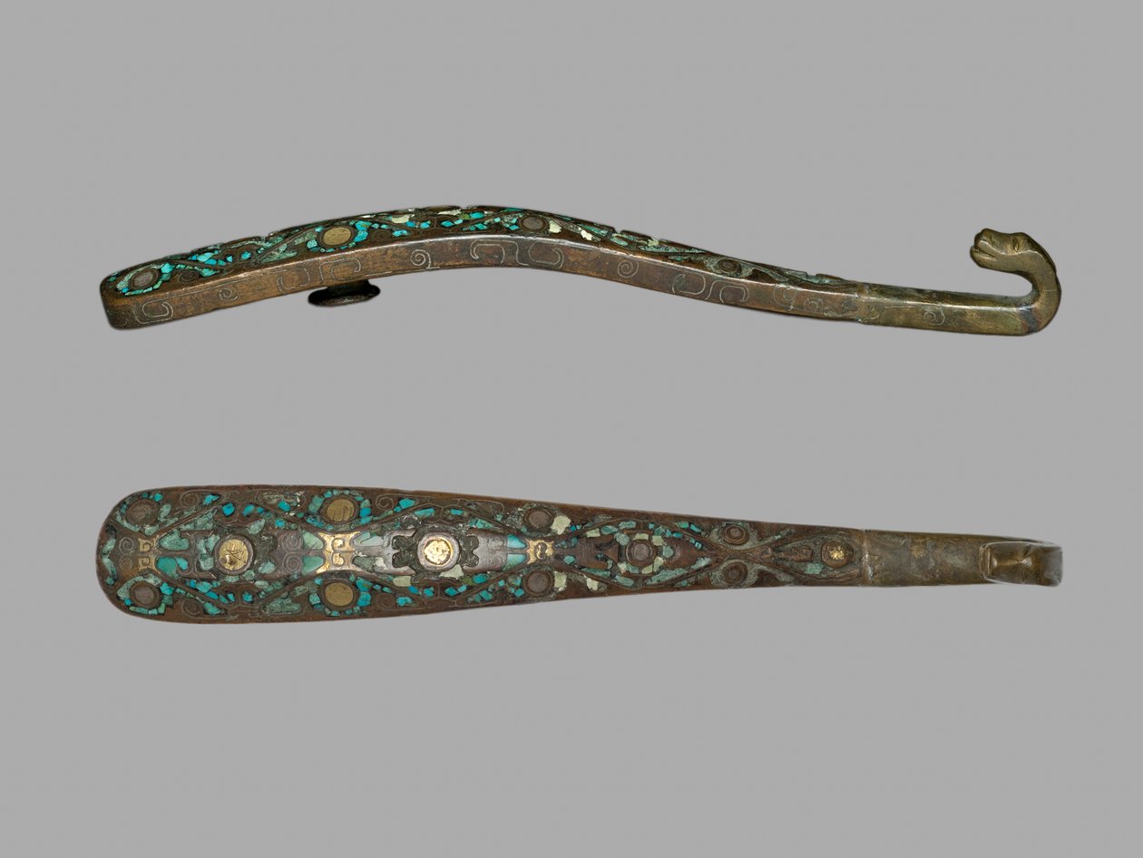 Bæltespænde, det østlige Zhou-dynasti, 770-221 f.Kr af Eastern Zhou Dynasty Chinese School