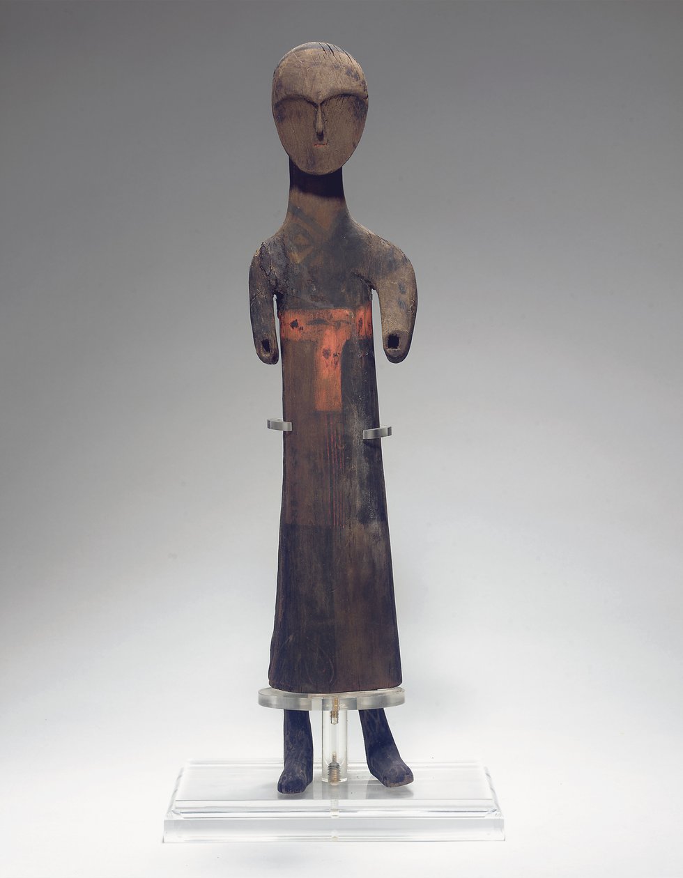 Udskåret figur af en tjener, 475-221 f.Kr af Eastern Zhou Dynasty Chinese School