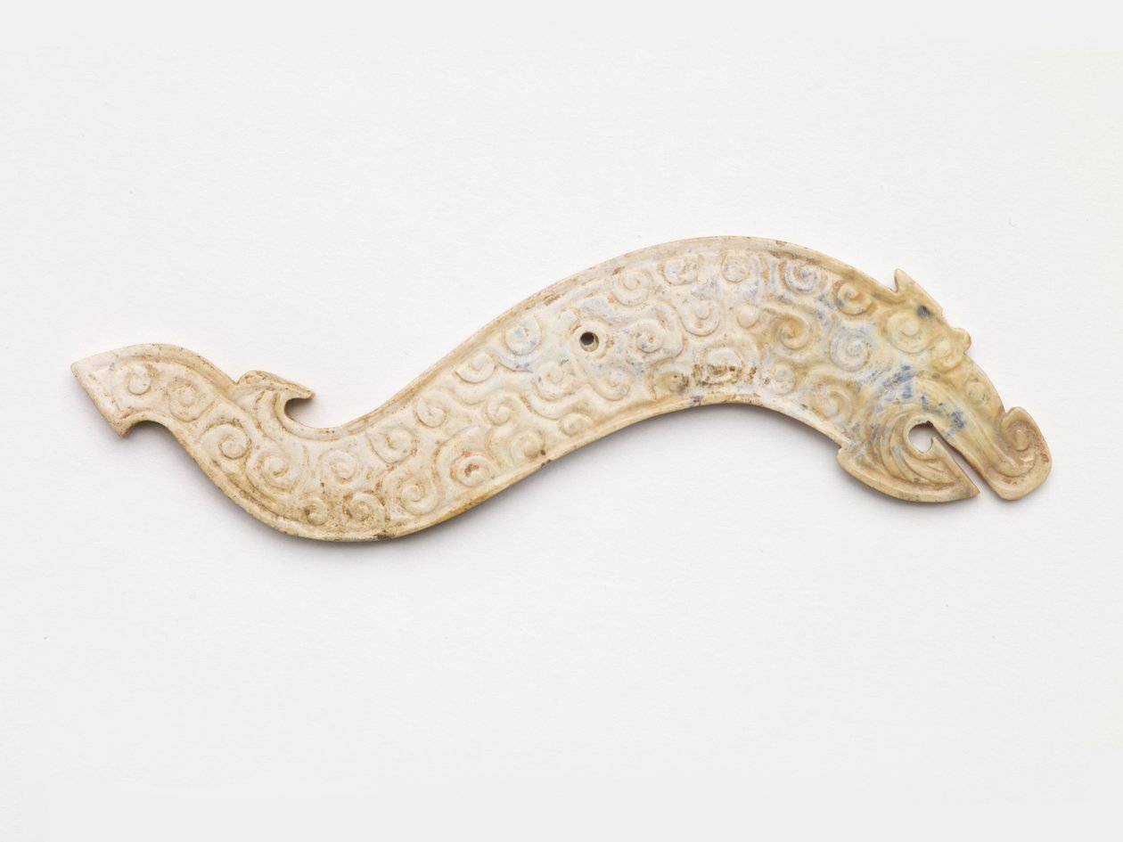 Drageformet vedhæng, 5.-4. århundrede f.Kr af Eastern Zhou Dynasty Chinese School
