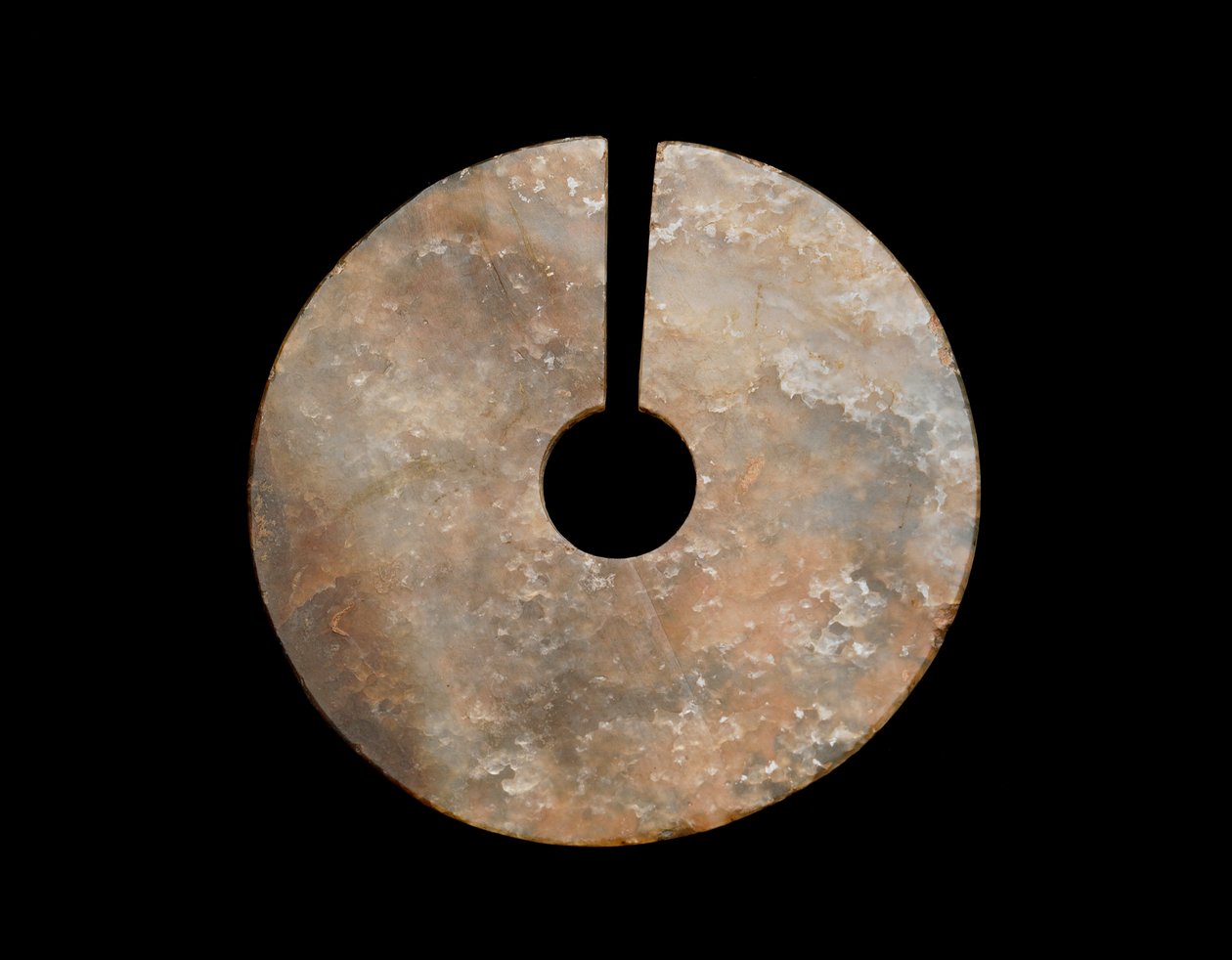 Ørering, en af et par, 8.-7. århundrede f.Kr af Eastern Zhou Dynasty Chinese School