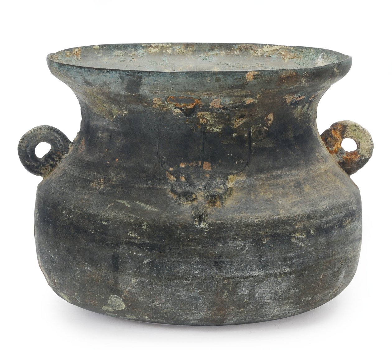 Stor kedel, sent østlige Zhou, 5.-3. århundrede f.Kr. (bronze) af Eastern Zhou Dynasty Chinese School