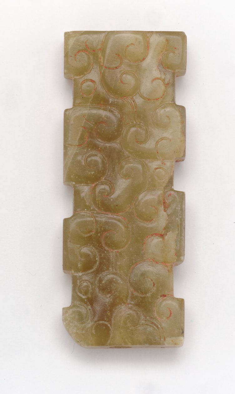 Rektangulært vedhæng af Eastern Zhou Dynasty Chinese School