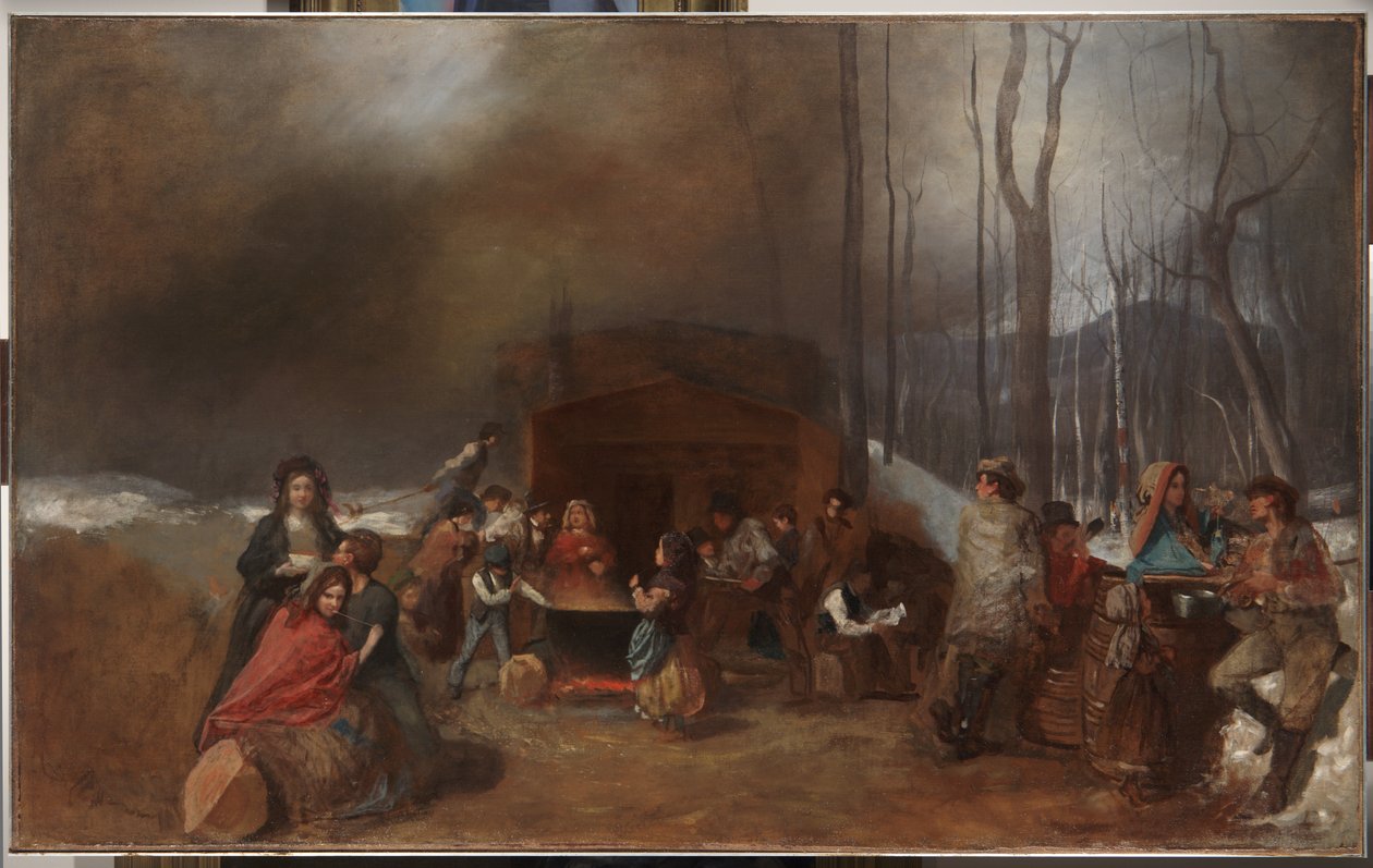 Sugaring Off, c.1865 af Eastman Johnson