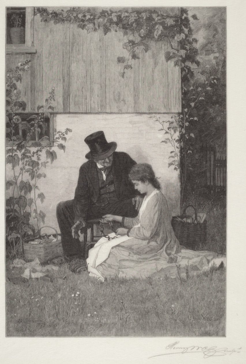 En kræmmer fra New England af Eastman Johnson