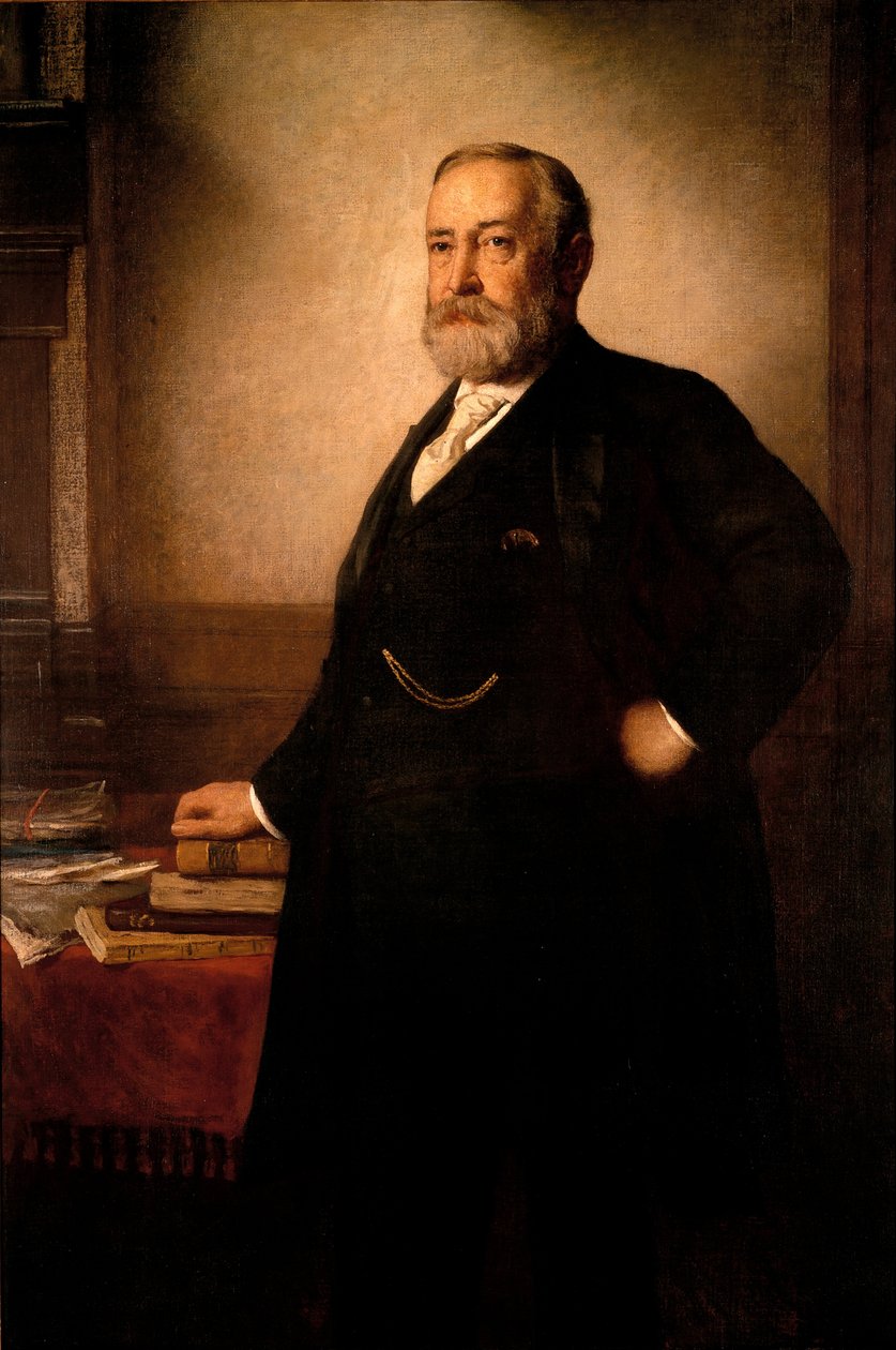 Benjamin Harrison af Eastman Johnson
