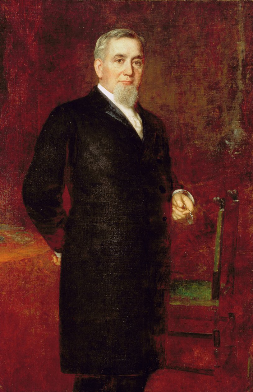 George Mortimer Pullman (1831-97) af Eastman Johnson