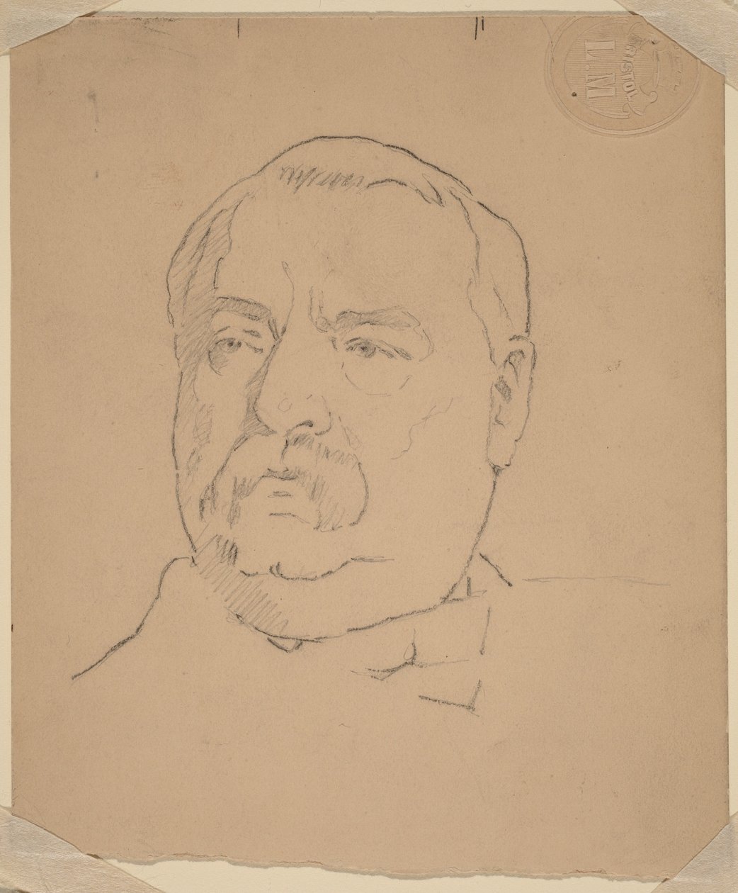 Grover Cleveland [forside] af Eastman Johnson