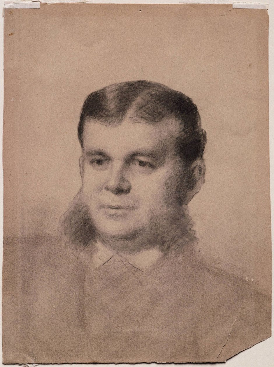 James Abercrombie Burden (Studie til »Familien James Abercrombie Burden«) af Eastman Johnson