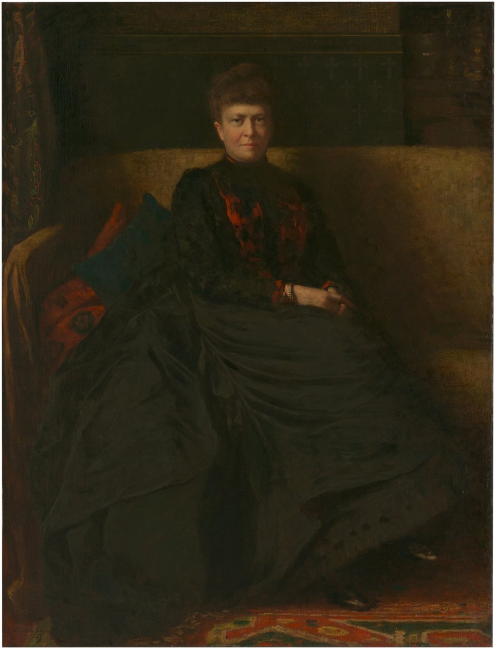 Fru Eastman Johnson af Eastman Johnson
