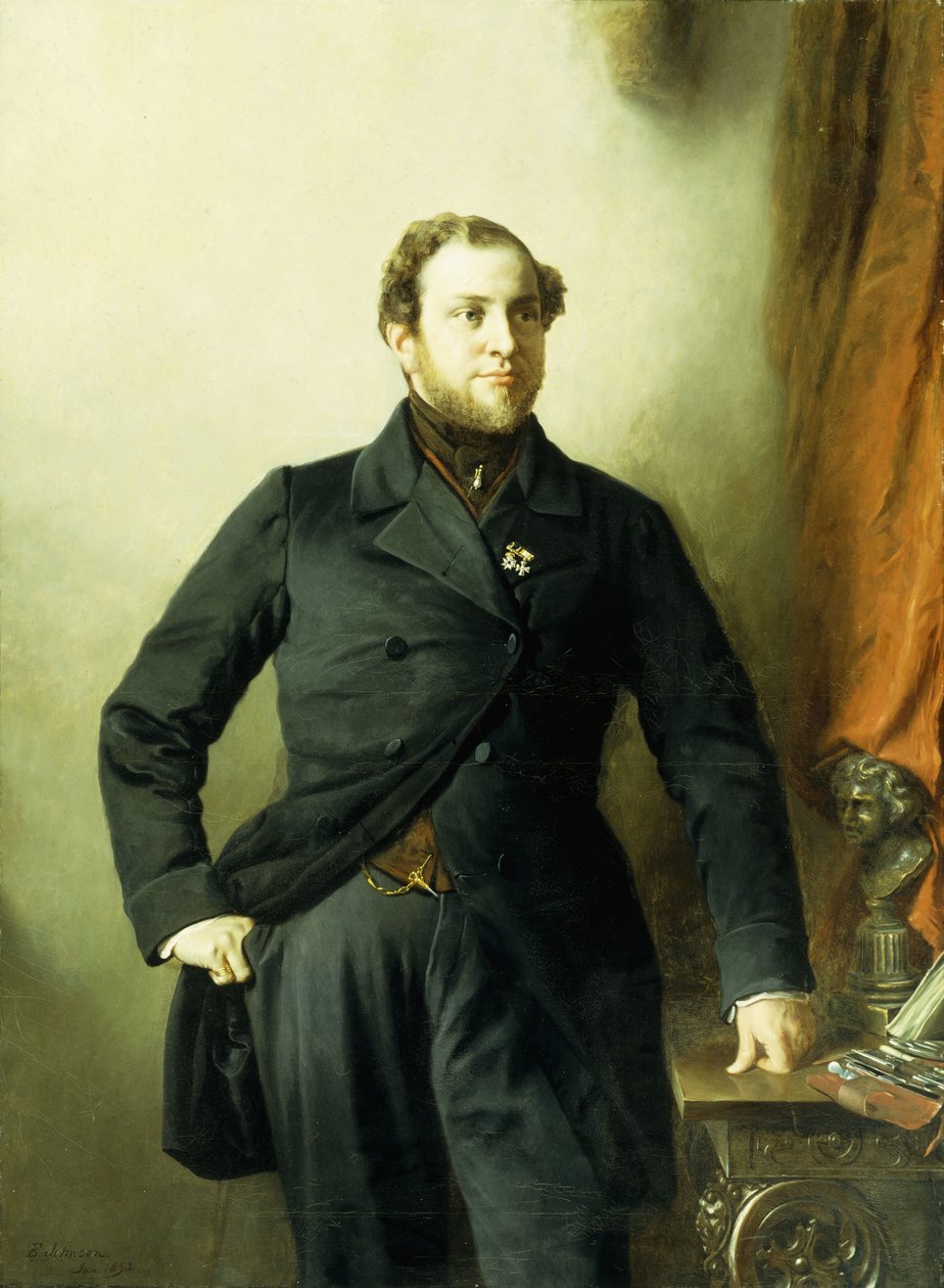 Portræt af Dr, 1853 af Eastman Johnson