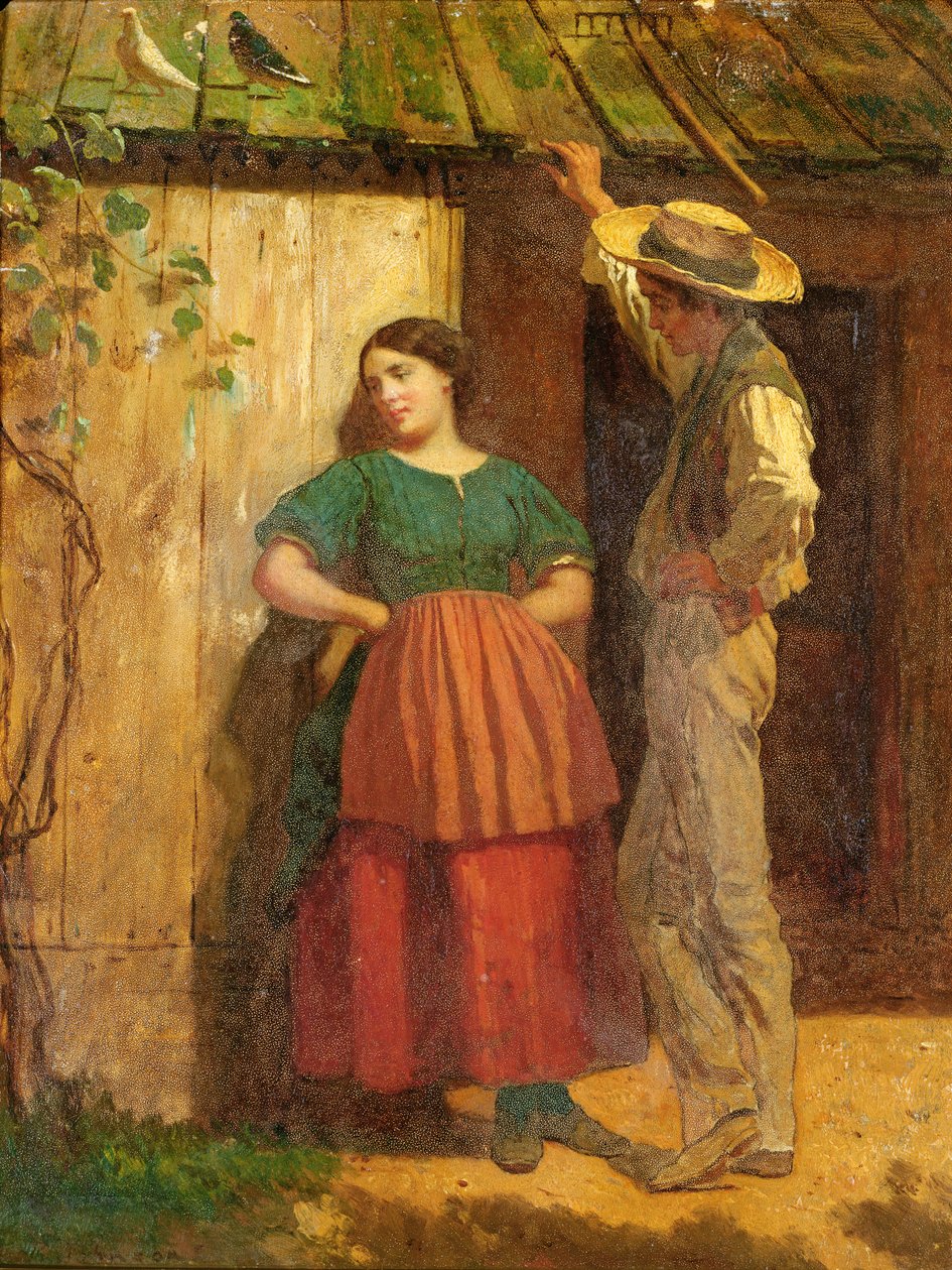 Rustik frieri af Eastman Johnson