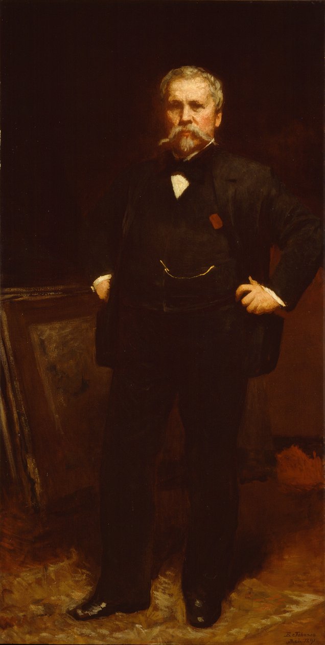Selvportræt af Eastman Johnson