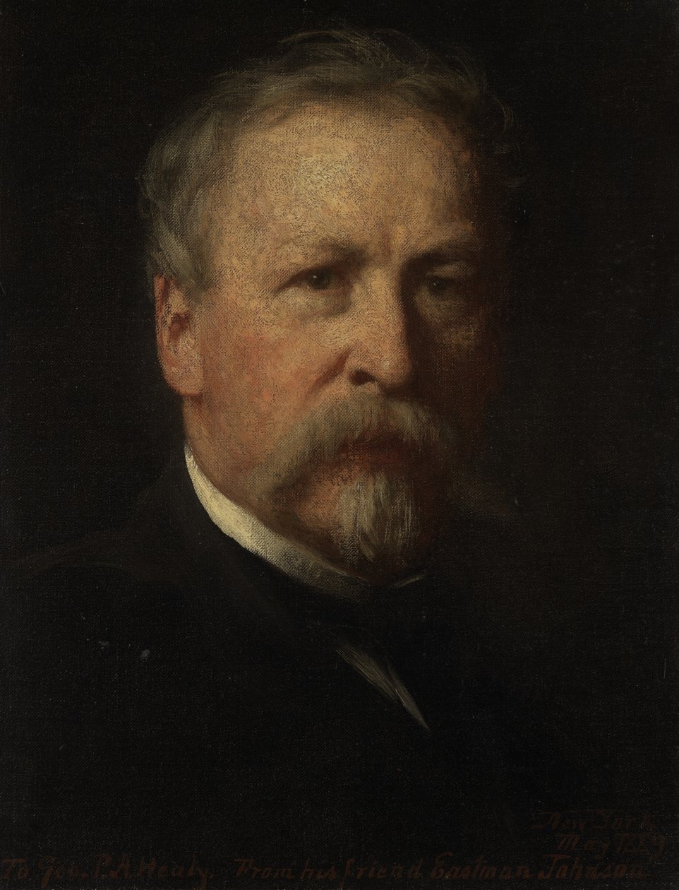 Selvportræt, 1889. af Eastman Johnson