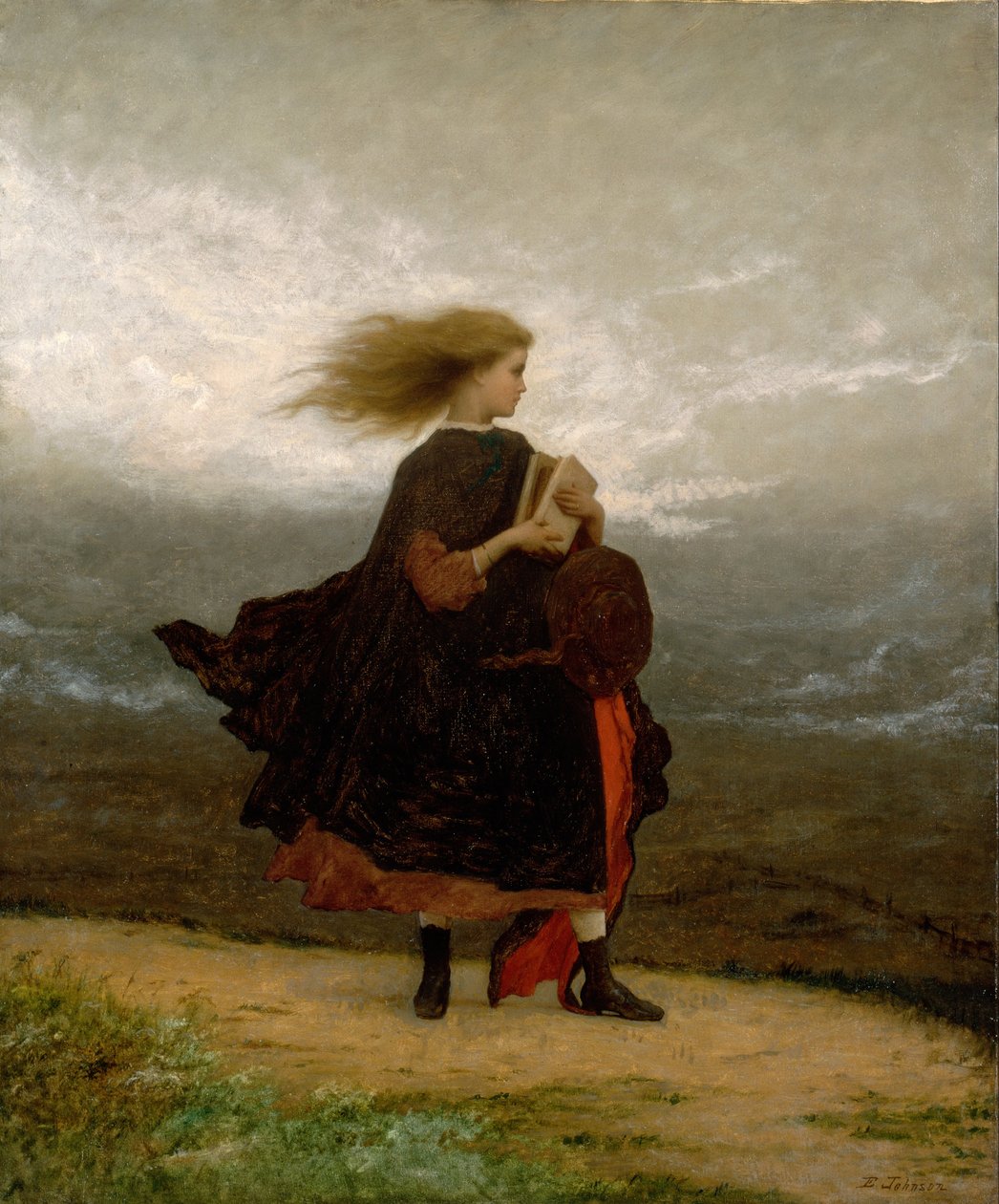 Pigen jeg efterlod bag mig af Eastman Johnson
