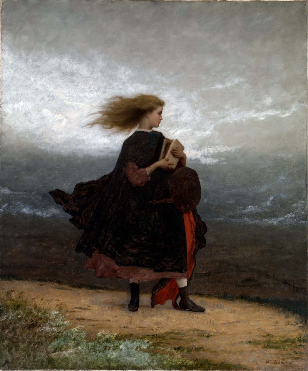 Pigen jeg efterlod mig af Eastman Johnson