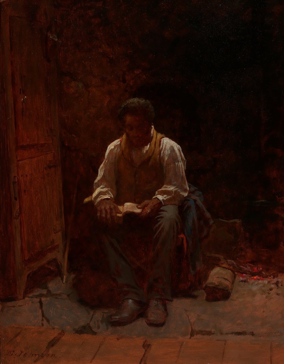 Herren er min hyrde af Eastman Johnson