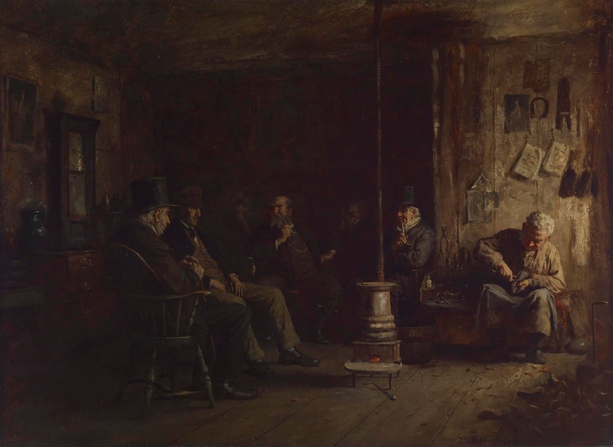 Nantucket-filosofiskolen af Eastman Johnson