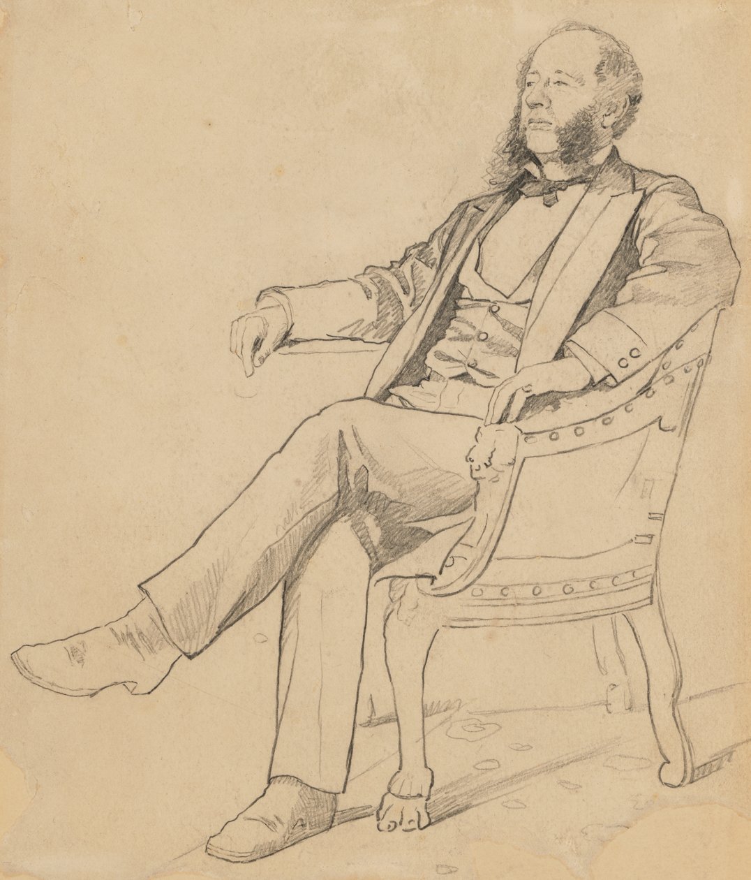 William Henry Vanderbilt af Eastman Johnson