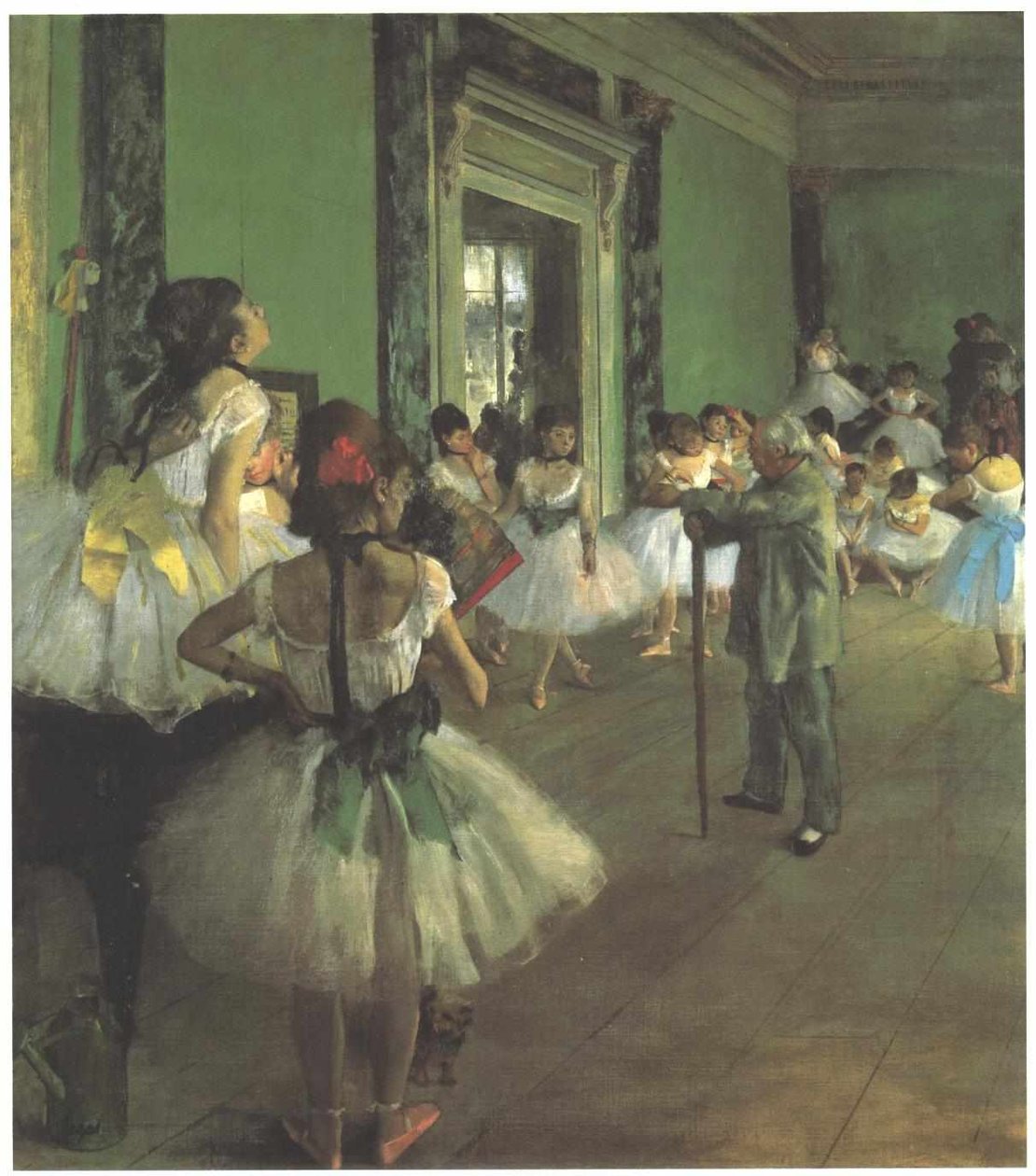 La classe de danse Dansklassen tysk: Dansklasserne af Edgar Degas