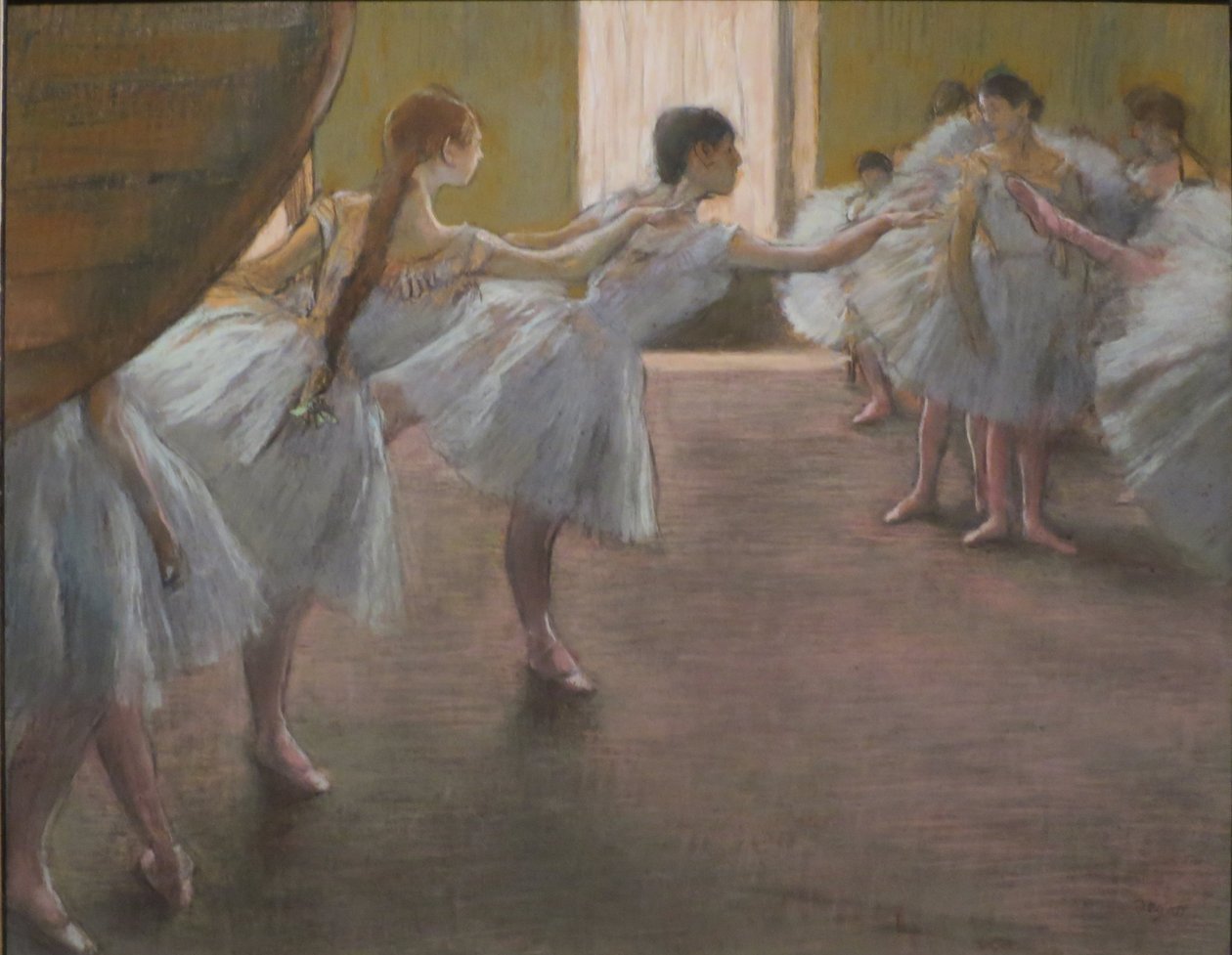 Balletprøve af Edgar Degas