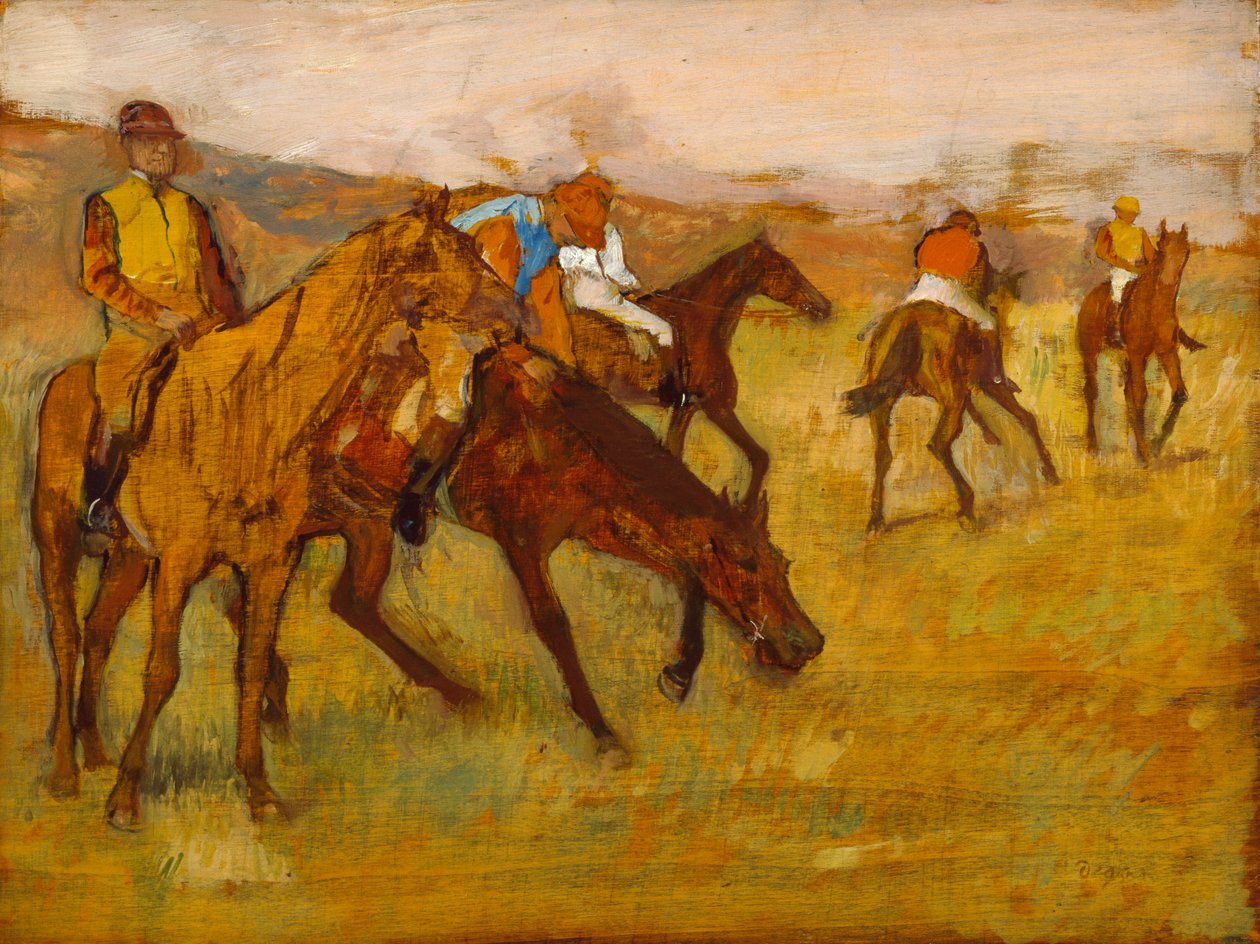 Inden løbet af Edgar Degas