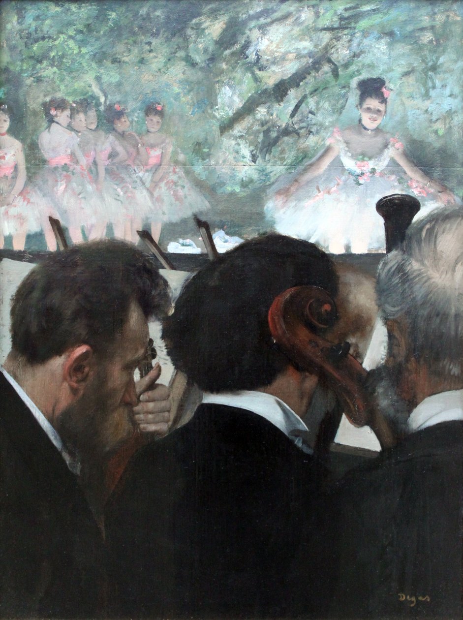 Orkestermusikerne af Edgar Degas