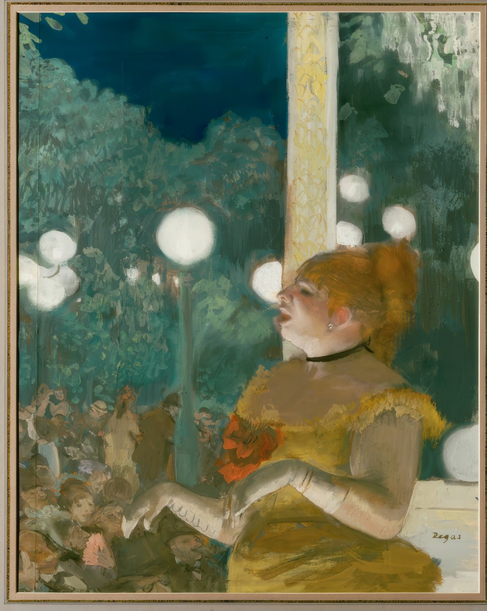 Hundens sang af Edgar Degas