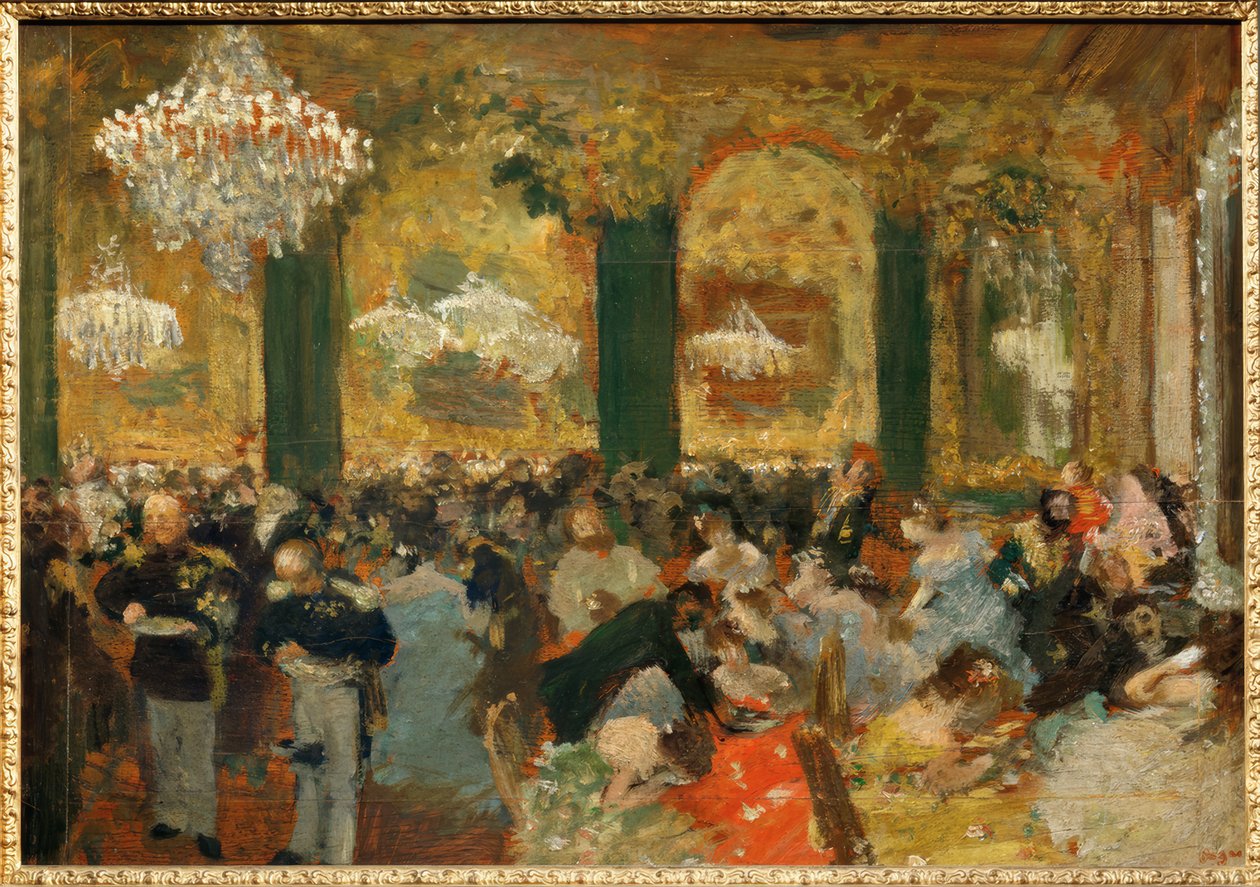 Middag ved bolden af Edgar Degas