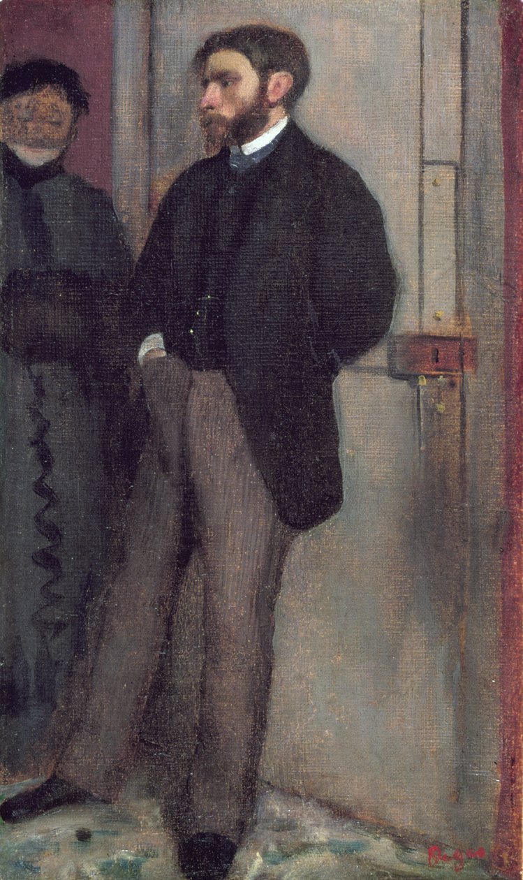 Mand og kvinde af Edgar Degas