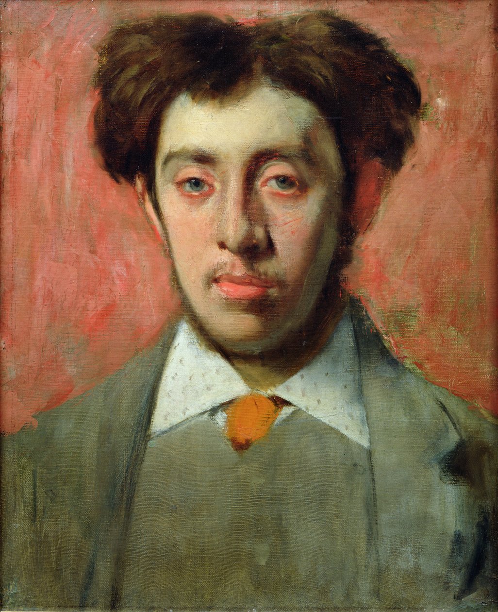 Portræt af Albert Melida af Edgar Degas