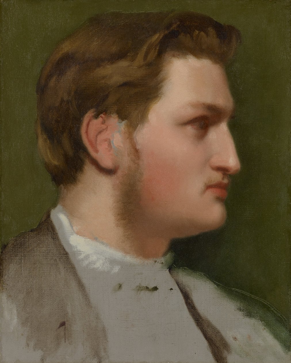 Portræt af Paul Valpinçon, ca. 1855 af Edgar Degas