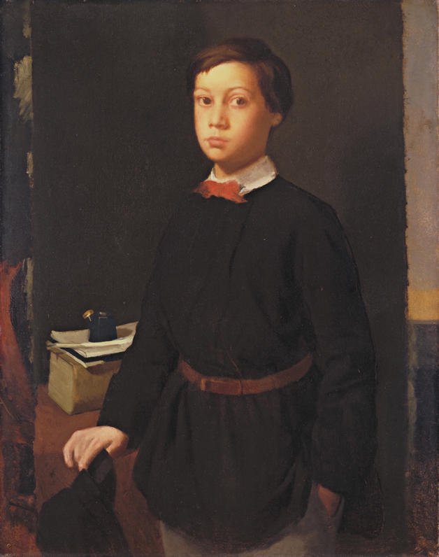 Portræt af Rene de Gas 1845-1926 af Edgar Degas