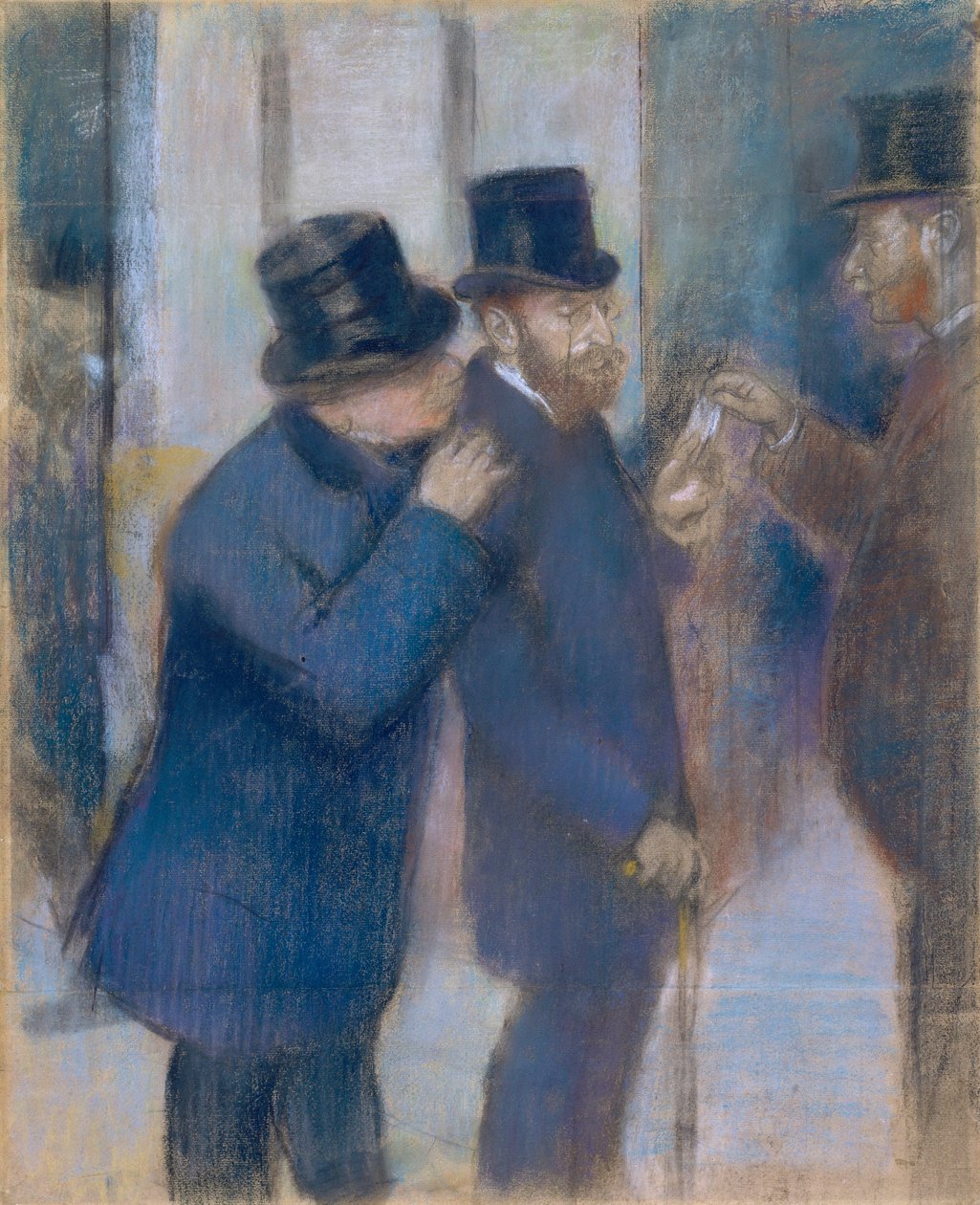 Portrætter på Fondsbørsen af Edgar Degas