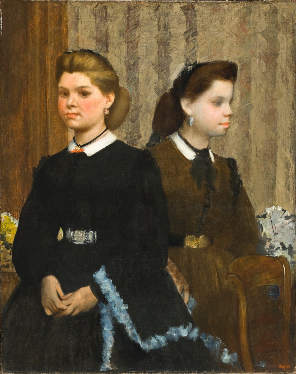 The Bellelli Sisters (Giovanna og Giuliana Bellelli) af Edgar Degas