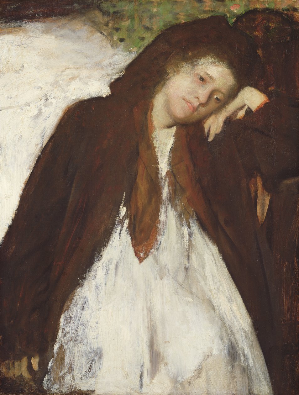 Rekonvalescenten, c.1872-87 af Edgar Degas