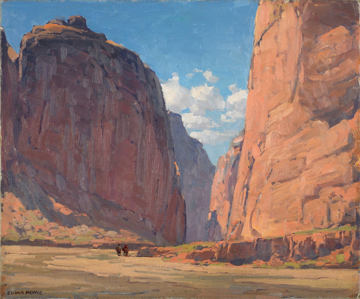 Canyon Portal, ca. 1935 (olie på lærred) af Edgar Alwin Payne