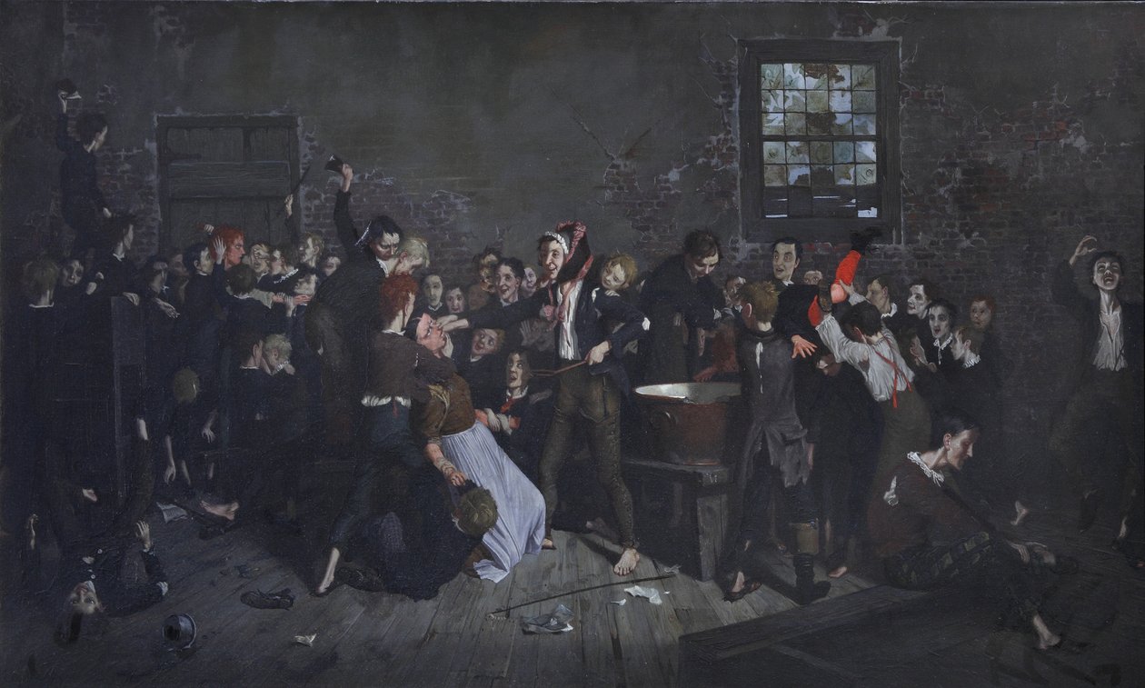Dotheboys Hall Breaks Up Forever, 1862-1922 af Edgar Bundy