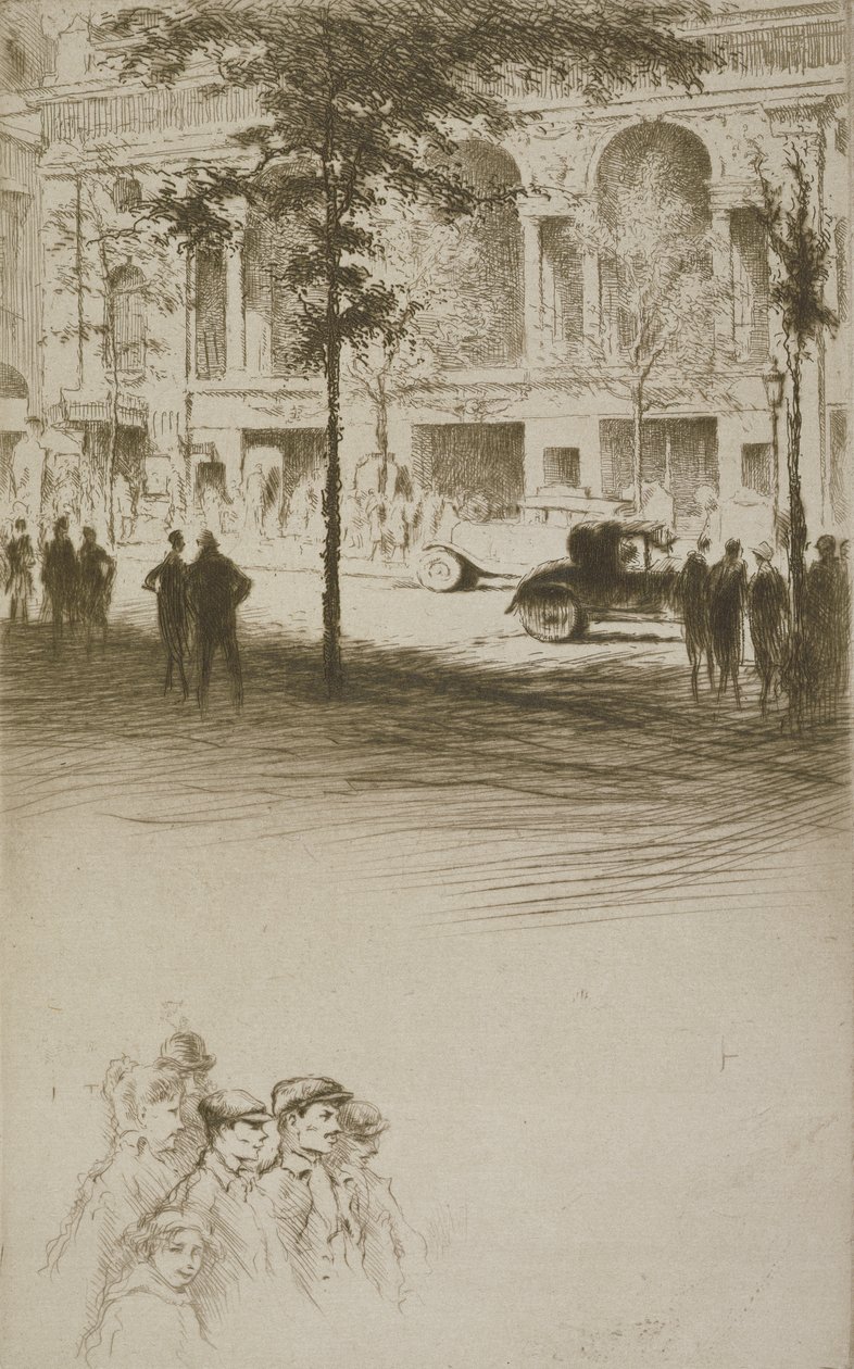 Et bytorv, illustration til 