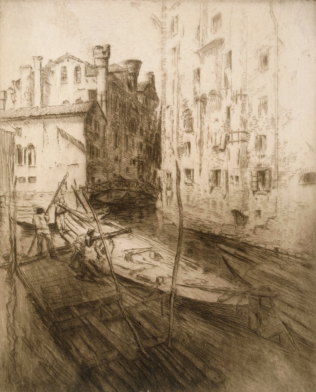 Den jødiske ghetto, Venedig, fra 