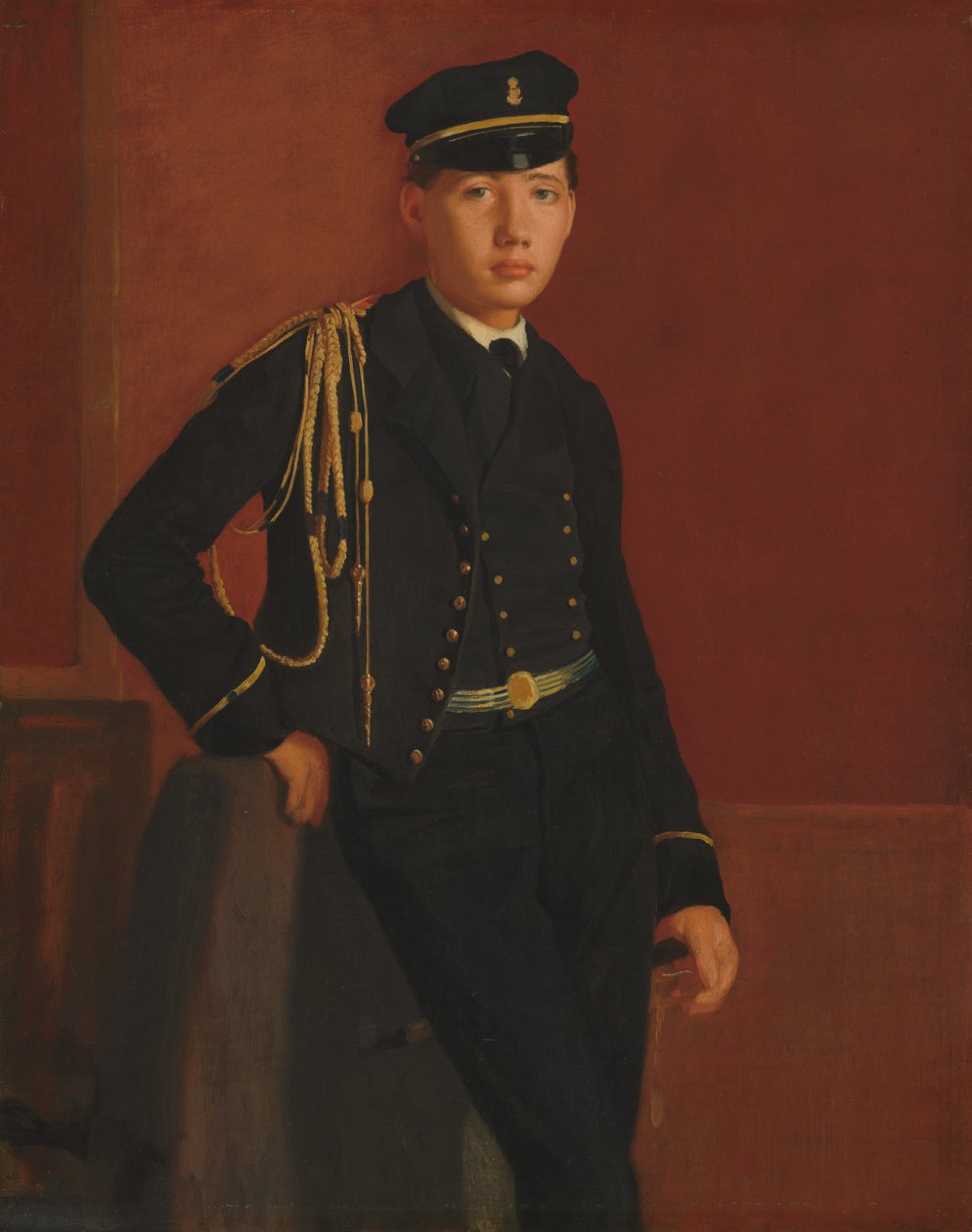 Achille De Gas i en kadets uniform af Edgar Degas
