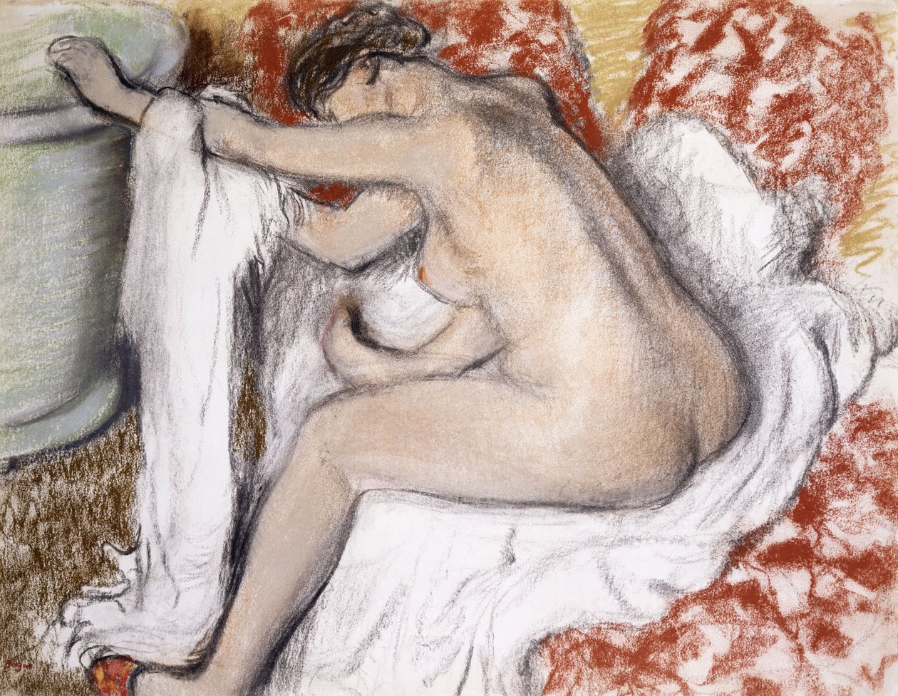 Efter Badet (Kvinde, der tørrer sig); La Sortie du Bain (Femme S