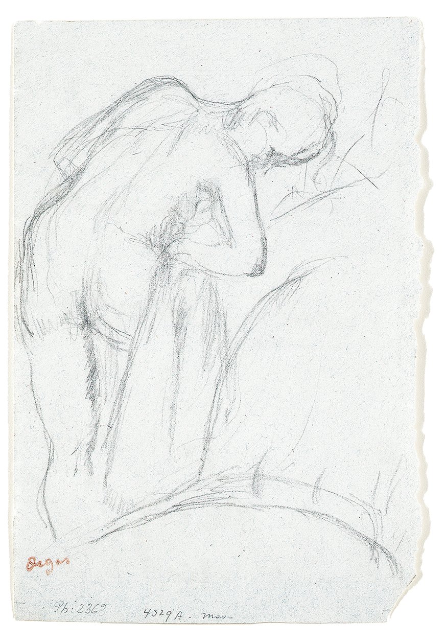 Efter Badet af Edgar Degas