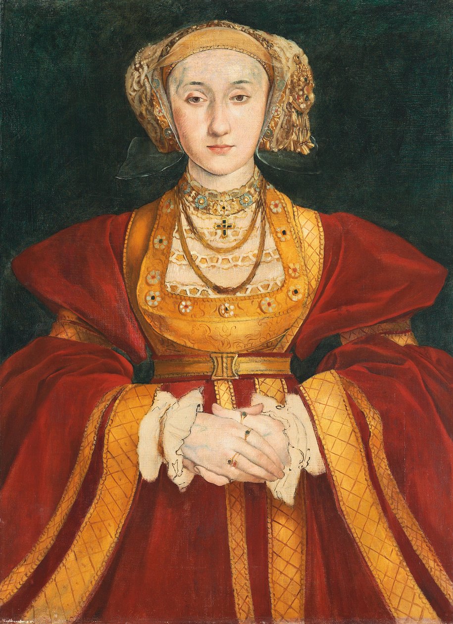Anne af Cleves, efter Hans Holbein den Yngre, c.1860-62 af Edgar Degas