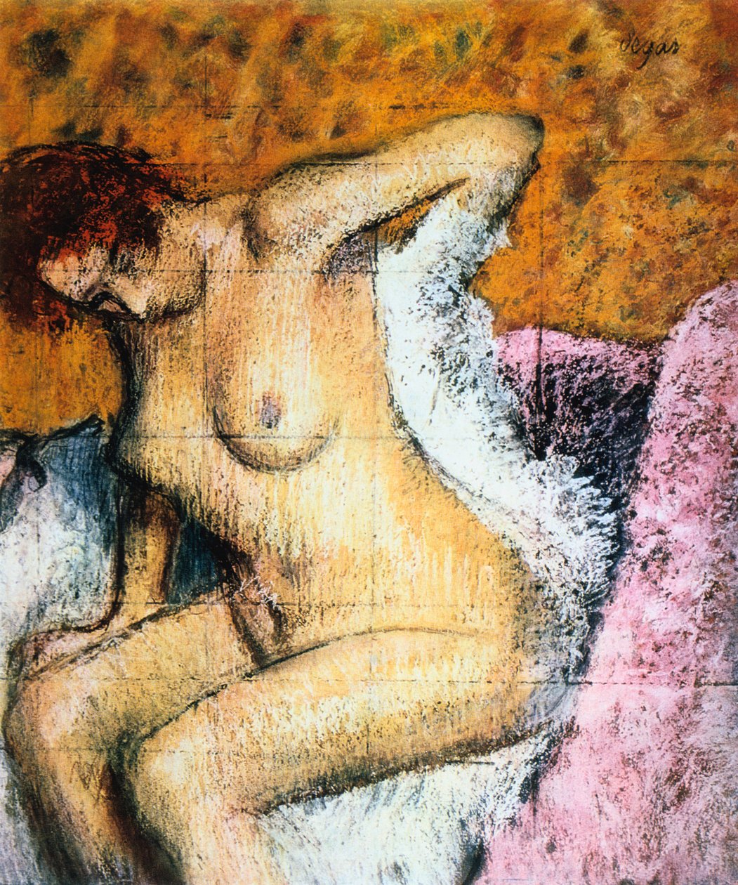 Apres le Bain efter badet, c1895 af Edgar Degas