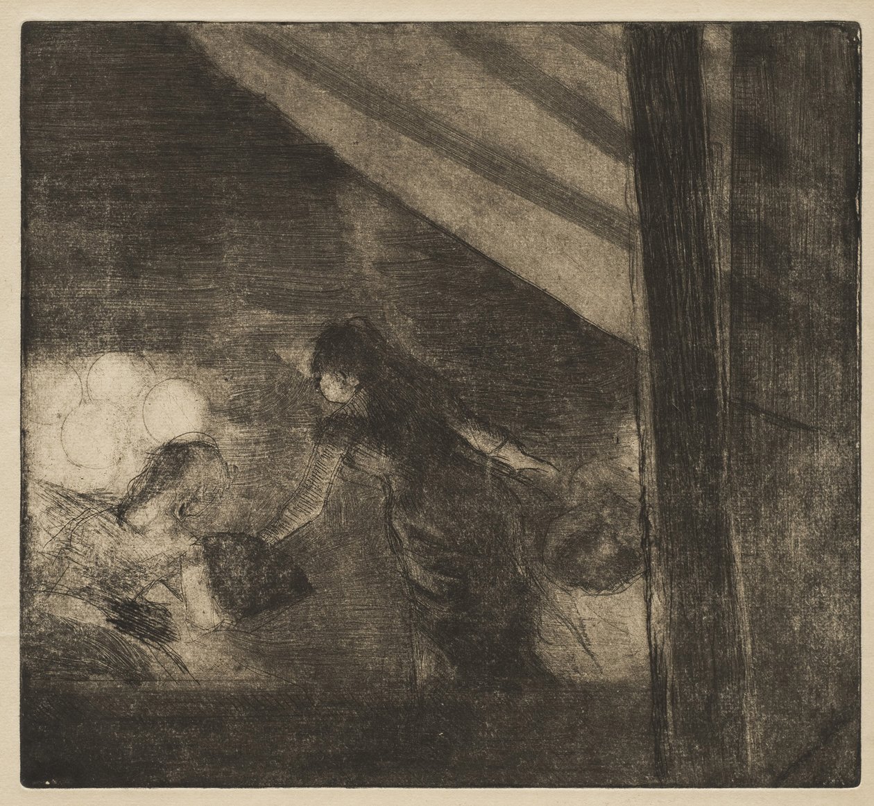 På Café des Ambassadeurs, ca. 1879-80 af Edgar Degas