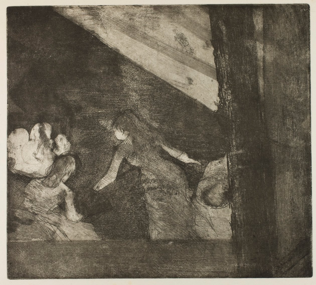 På Café des Ambassadeurs af Edgar Degas