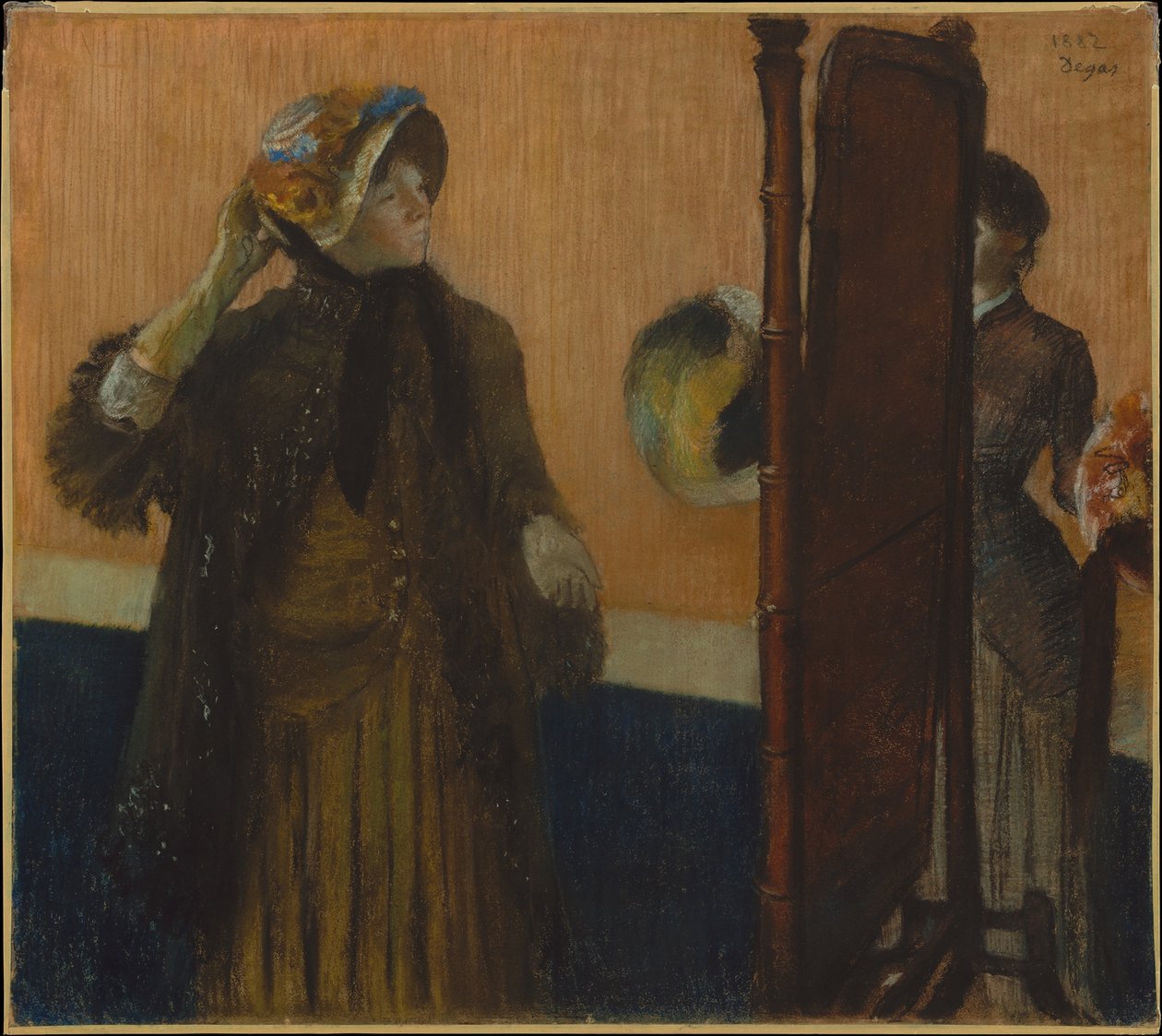 Hos modisten af Edgar Degas